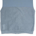 SNC Mens Blue Polyester Blend Fleece Jacket L Zip Up Warm Comfortable Casual