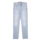 LEVI'S 510 BIG E Mens Jeans Blue Slim Skinny Denim Light W27 L32 Zip Cotton