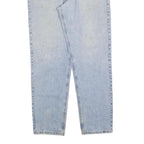 CARHARTT Mens Jeans Blue Relaxed Straight Denim Light W36 L32 Workwear