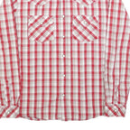LEVI'S Mens Red & Beige Check Shirt M Western Style Casual Cotton Blend