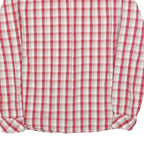 LEVI'S Mens Red & Beige Check Shirt M Western Style Casual Cotton Blend