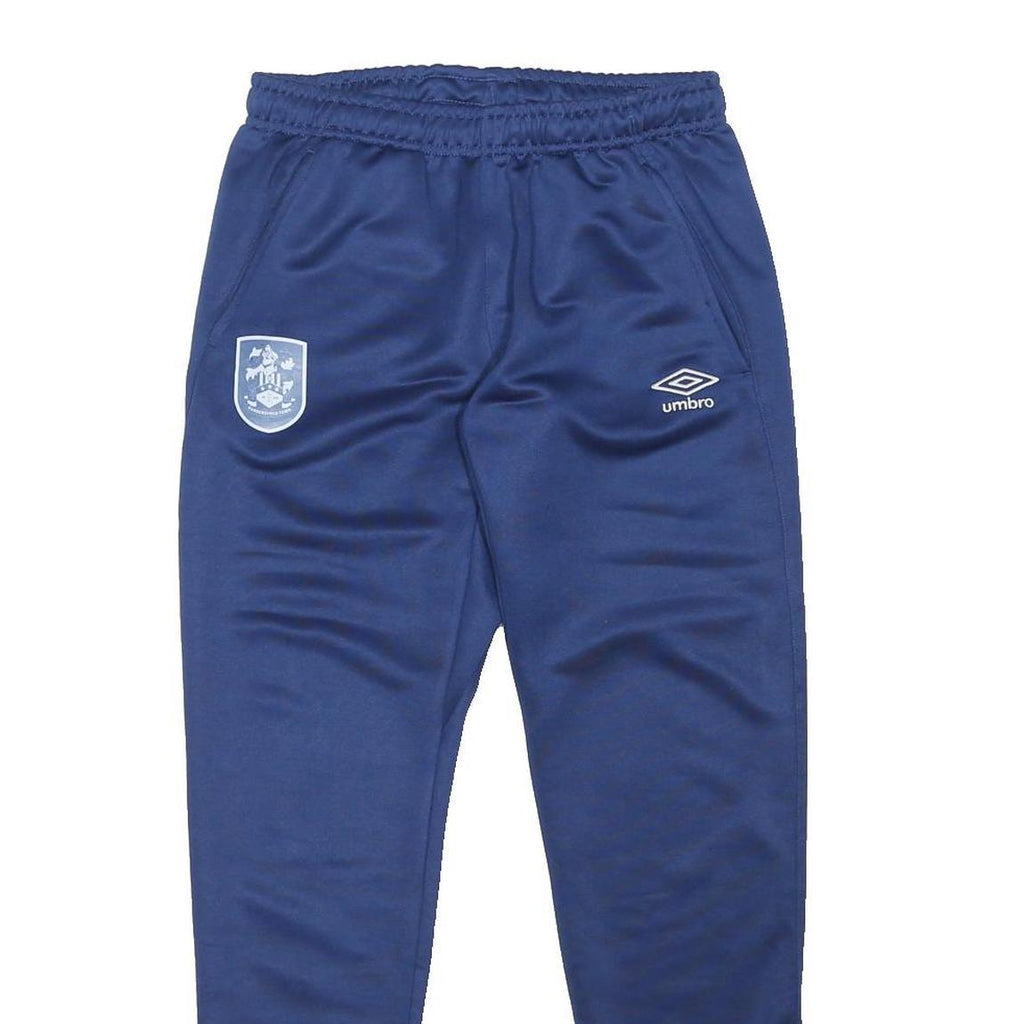 UMBRO Mens Joggers Blue S W28 L29 Slim Tapered Fit Sports Training Bottoms