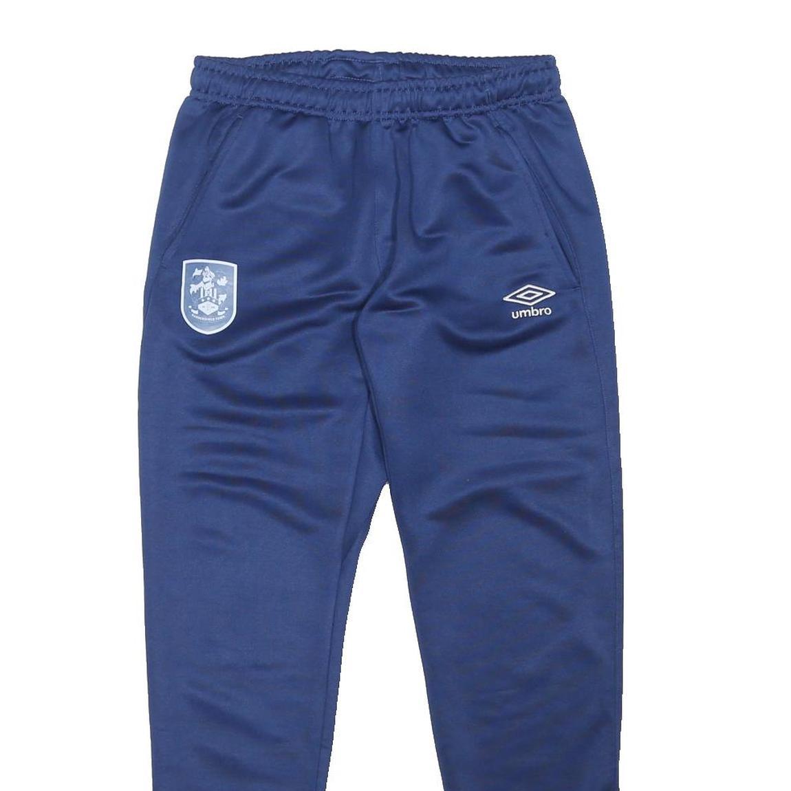UMBRO Mens Joggers Blue S W28 L29 Slim Tapered Fit Sports Training Bottoms