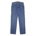 WRANGLER Mens Regular Fit Blue Denim Cotton Jeans W35 L36 Classic Casual Wear