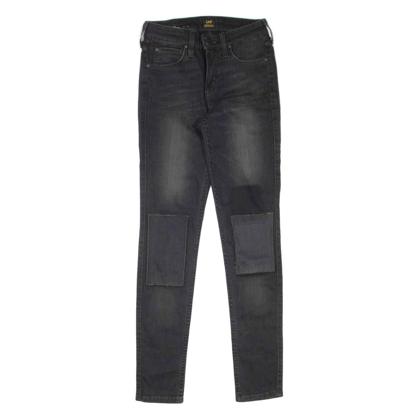 LEE Jodee Womens Jeans Black Slim Skinny W26 L31