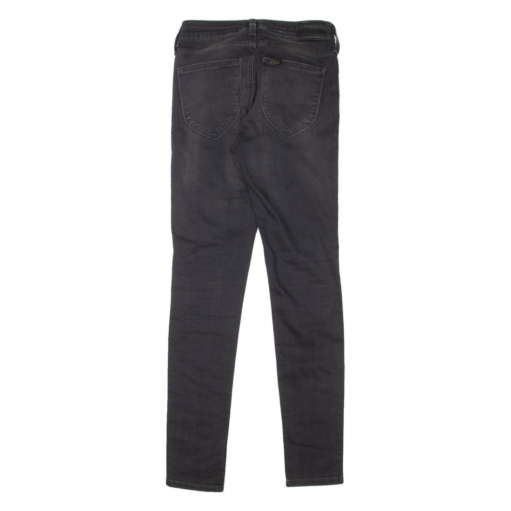 LEE Jodee Womens Jeans Black Slim Skinny W26 L31