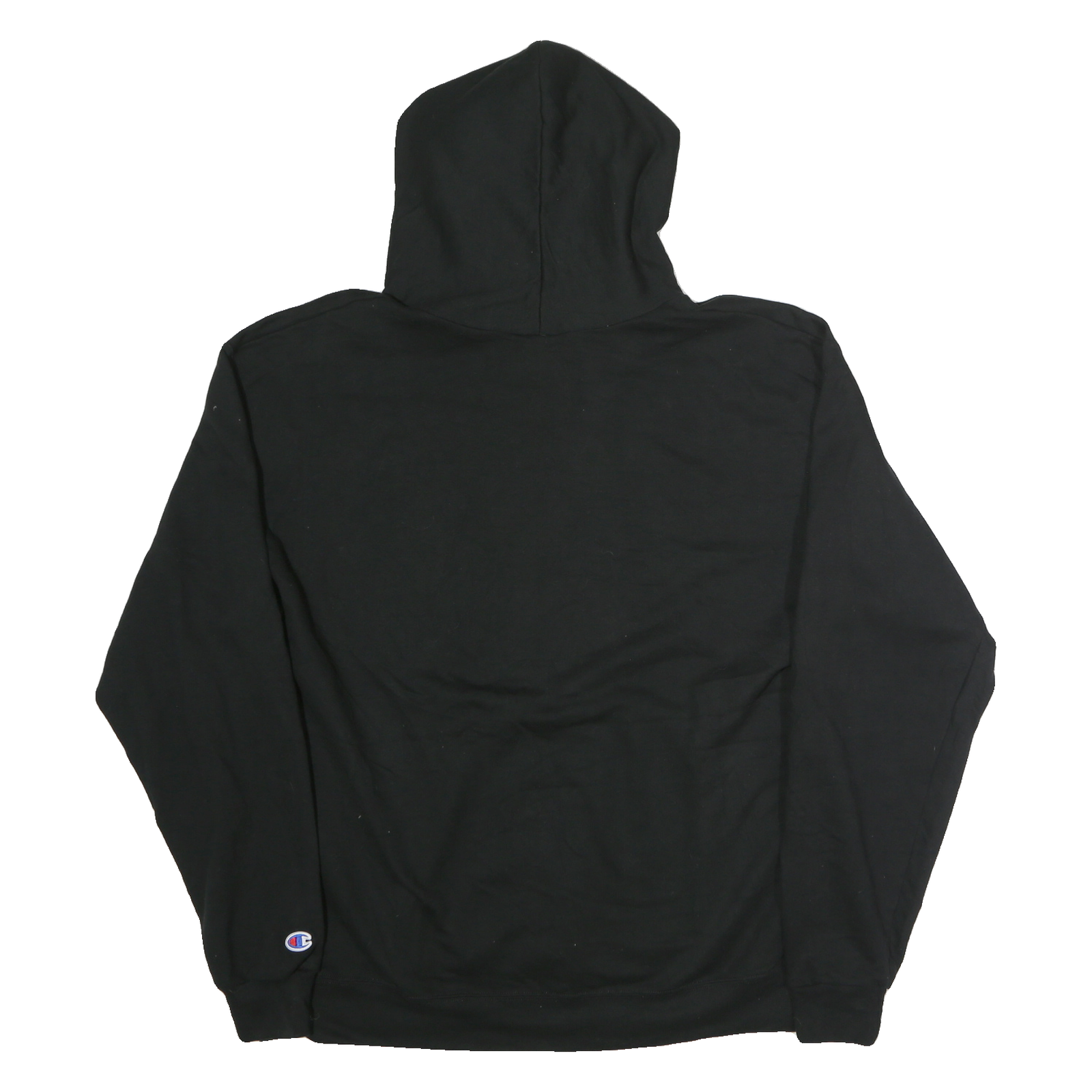 CHAMPION Mens Black Guerin Catholic Soccer Pullover Hoodie XL Cotton Comfort