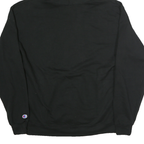 CHAMPION Mens Black Guerin Catholic Soccer Pullover Hoodie XL Cotton Comfort