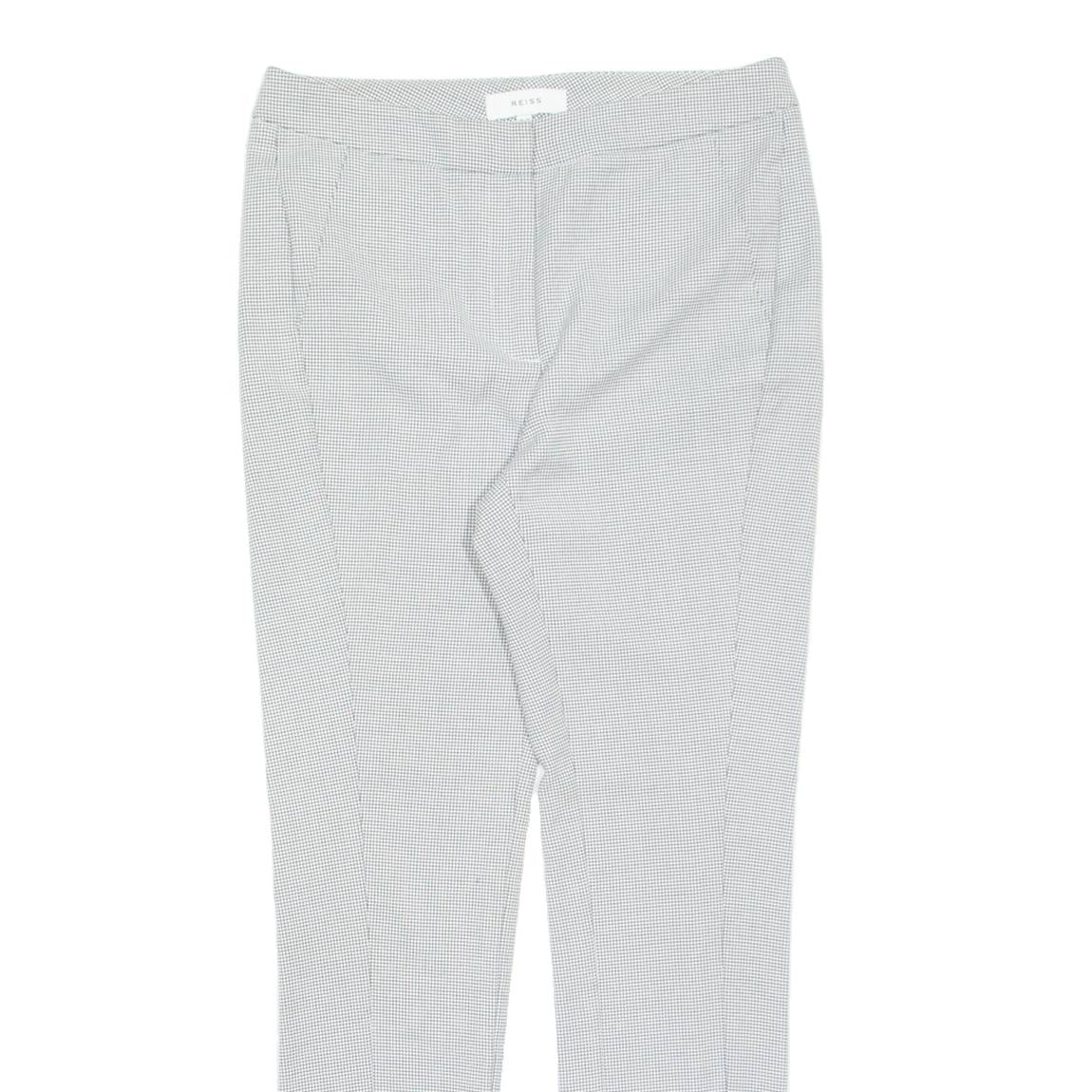 REISS Chino Womens Trousers White Regular Tapered W28 L28