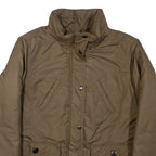 LEVI'S Womens Puffer Jacket Brown L