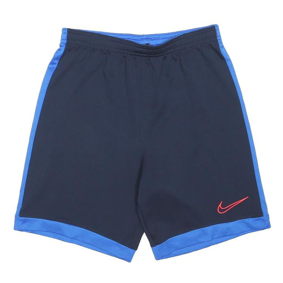 NIKE Boys Shorts Black & Blue Sports Casual L W26 Polyester Blend