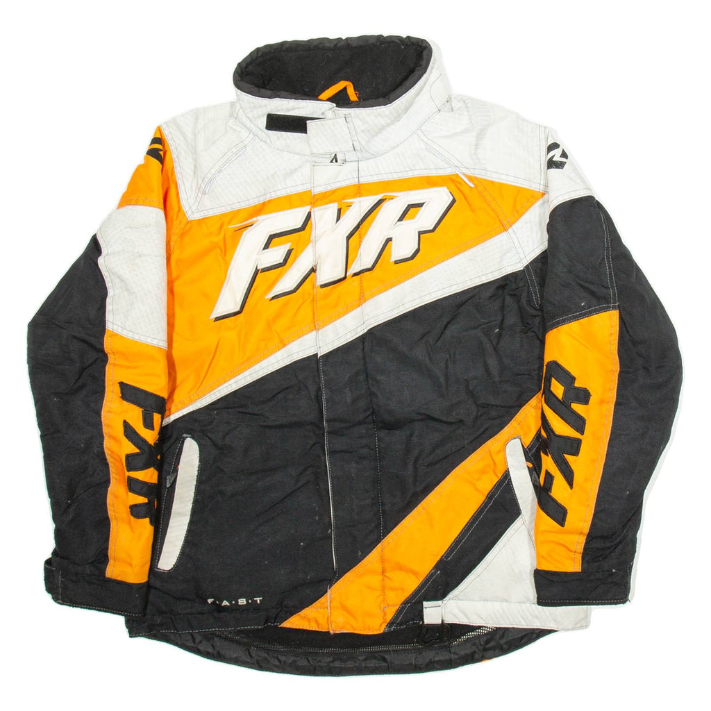 FXR Mens Biker Jacket Orange  M