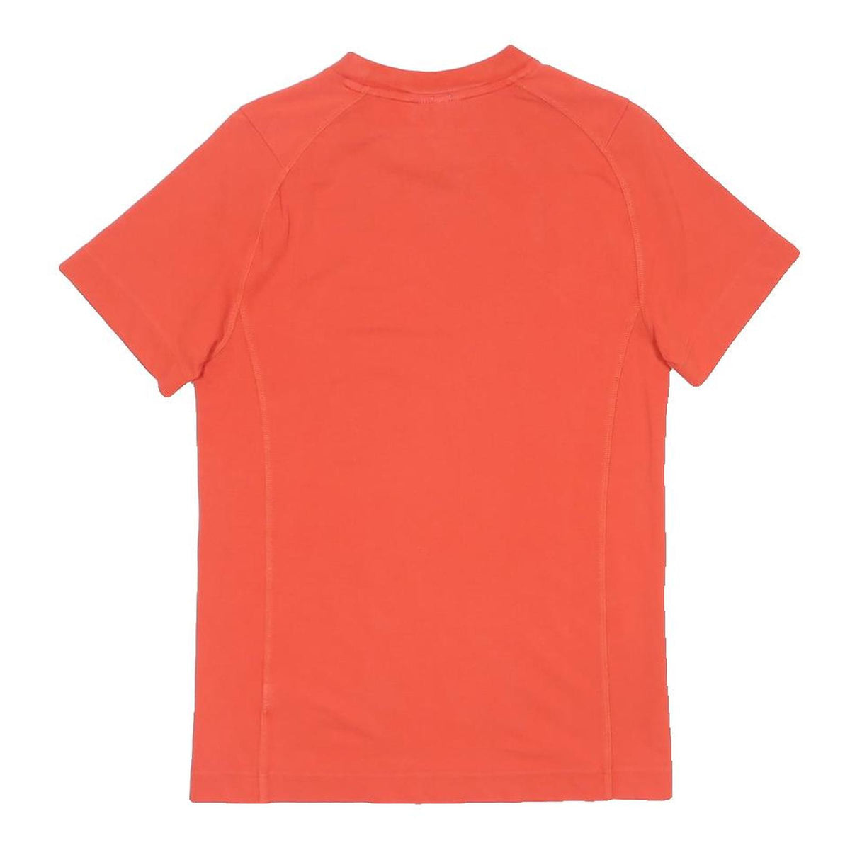 LACOSTE Mens Red T-Shirt S Short Sleeve Crew Neck Logo Cotton Blend Casual
