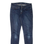 LEVI'S Modern Rise Womens Jeans Blue Slim Skinny Denim Stone Wash W28 L34