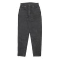 LEVI'S 550 Tapered Womens Jeans Black Relaxed Denim Medium W27 L30 Comfortable