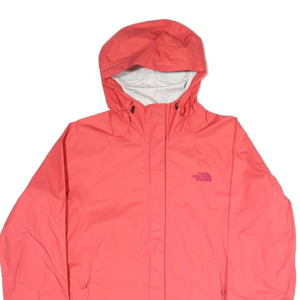 THE NORTH FACE Womens Pink & Purple Outdoor Waterproof Jacket M Polyester Blend