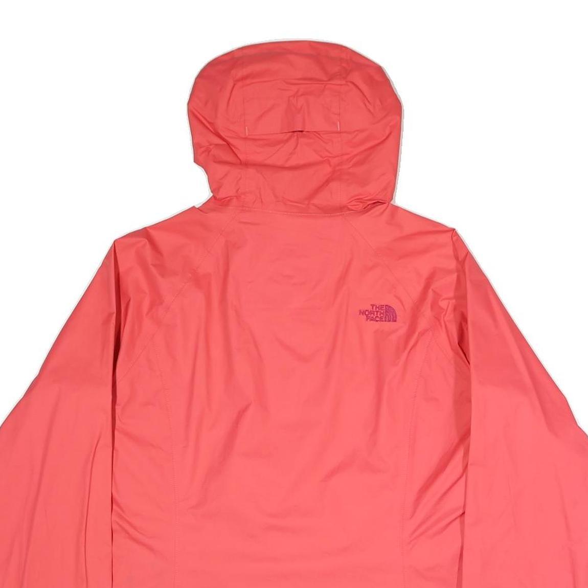 THE NORTH FACE Womens Pink & Purple Outdoor Waterproof Jacket M Polyester Blend