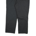 DICKIES Mens Cotton Blend Black Regular Fit Straight Leg Trousers W40 L29