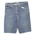 LEE Mens Denim Shorts Blue XL W38 Relaxed Fit Cotton Blend Casual