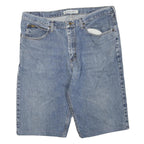 LEE Mens Denim Shorts Blue XL W38 Relaxed Fit Cotton Blend Casual