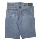 LEE Mens Denim Shorts Blue XL W38 Relaxed Fit Cotton Blend Casual