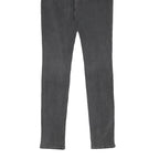 LEVI'S Womens Grey Slim Skinny Denim Medium Wash Cotton Blend Zip W28 L31