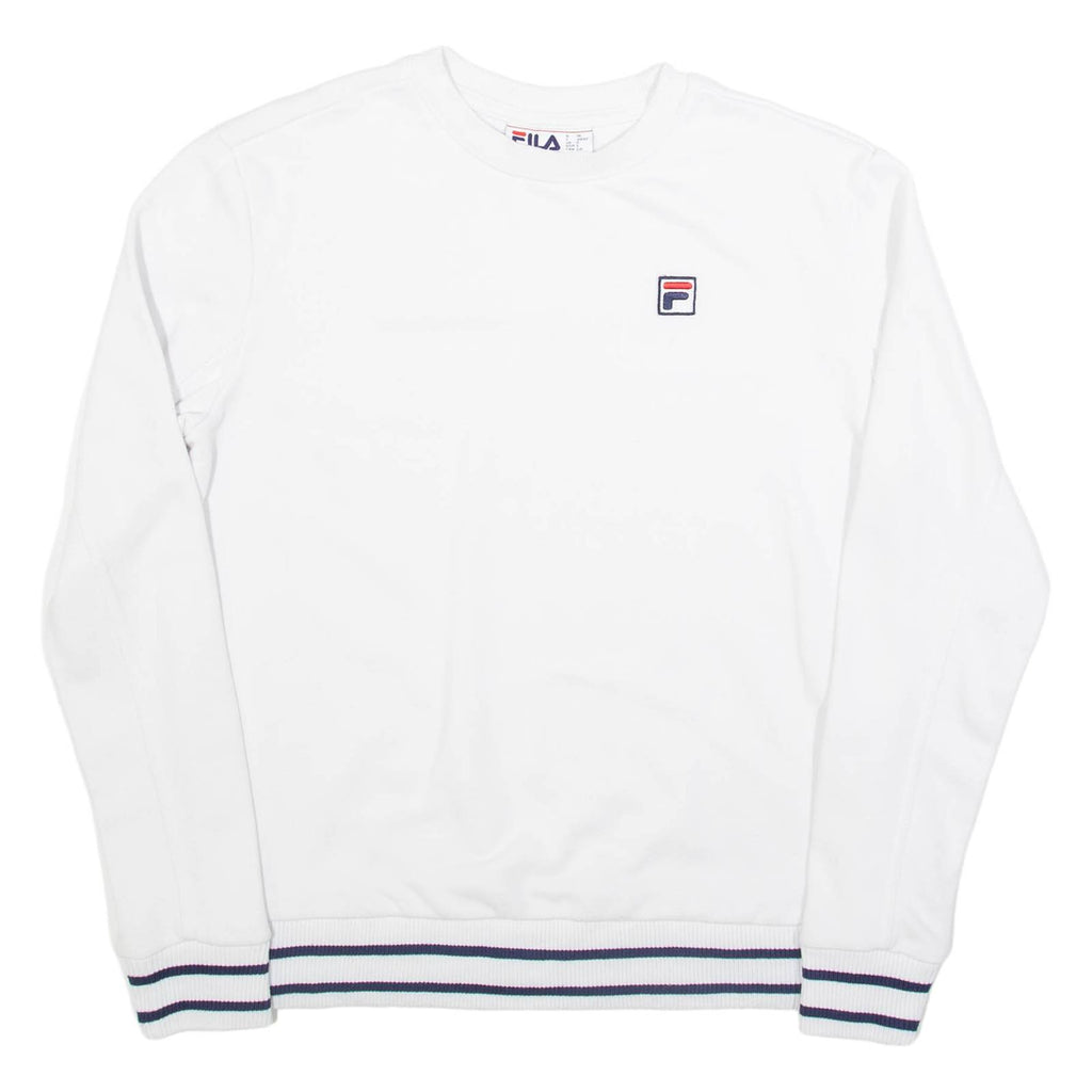 FILA Mens Sweatshirt White S