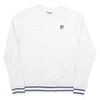 FILA Mens Sweatshirt White S