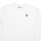 FILA Mens Sweatshirt White S