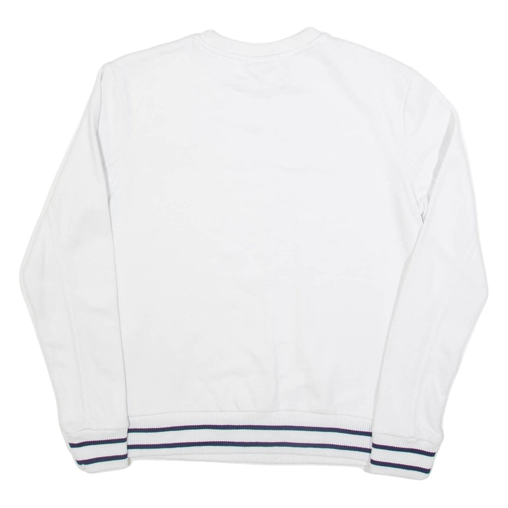 FILA Mens Sweatshirt White S