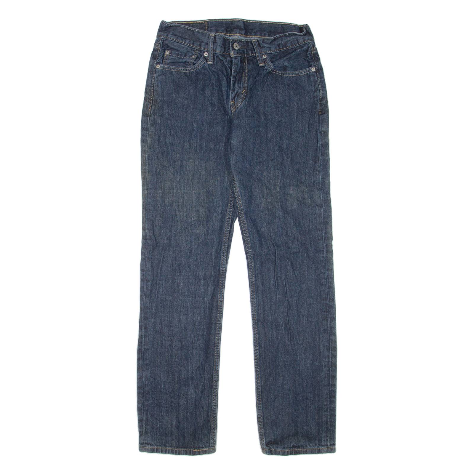 LEVI'S 514 Jeans Mens Blue Slim Straight W29 L32