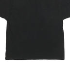 CHAMPION Mens Black Cotton Blend Logo Graphic T-Shirt XL Crew Neck Short Sleeve