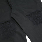 LEVI'S Mens Black Slim Skinny Denim Raw W29 L34 Cotton Button Closure Jeans