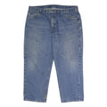 CARHARTT Mens Relaxed Blue Denim W44 L28 Cotton Jeans Zip Casual Workwear
