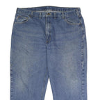 CARHARTT Mens Relaxed Blue Denim W44 L28 Cotton Jeans Zip Casual Workwear