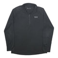 UNDER ARMOUR Mens Black Half Zip M Performance Athletic Sweatshirt