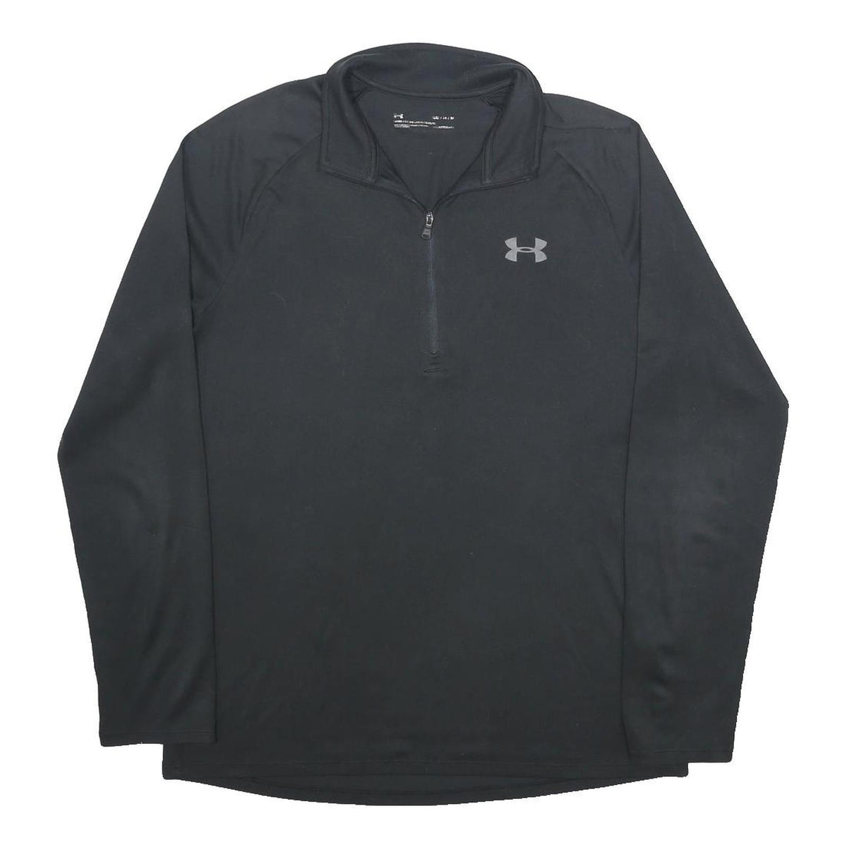 UNDER ARMOUR Mens Black Half Zip M Performance Athletic Sweatshirt