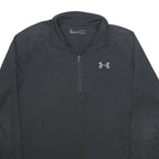 UNDER ARMOUR Mens Black Half Zip M Performance Athletic Sweatshirt