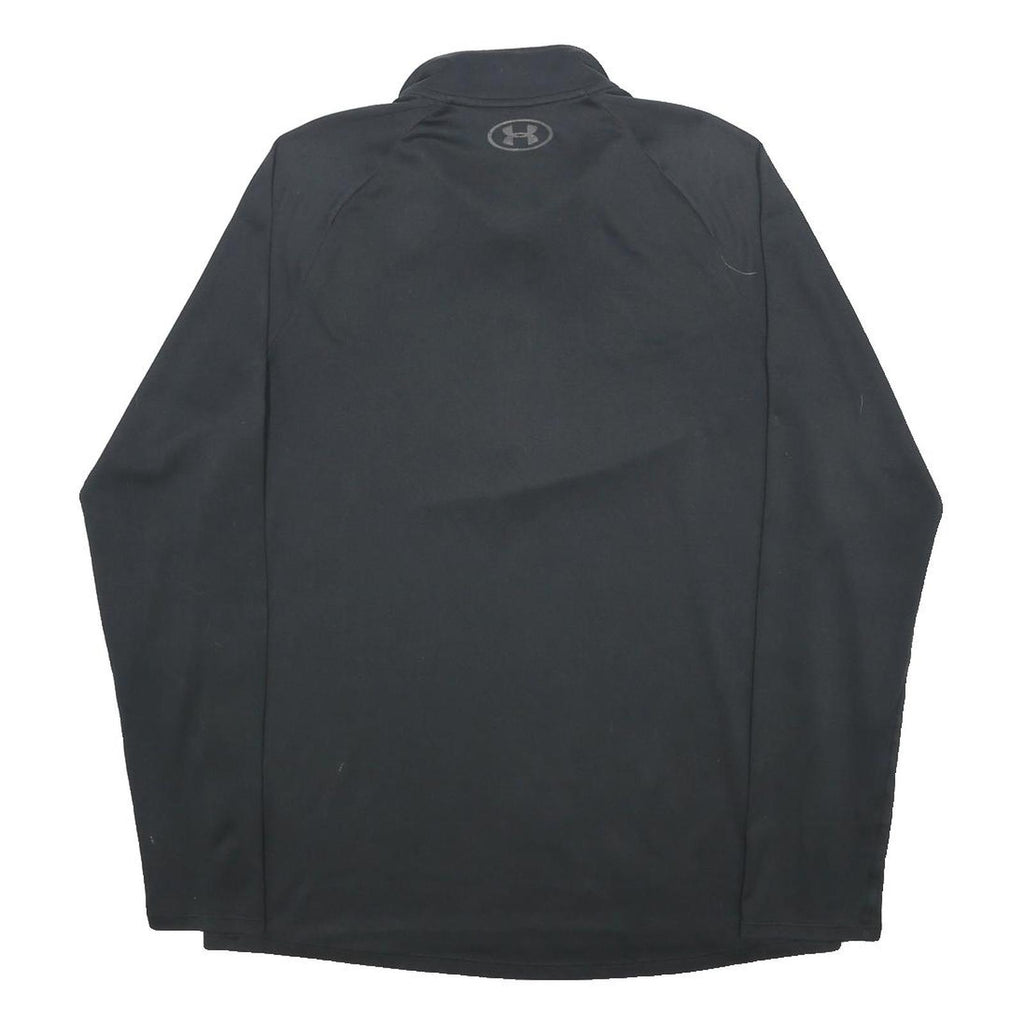 UNDER ARMOUR Mens Black Half Zip M Performance Athletic Sweatshirt