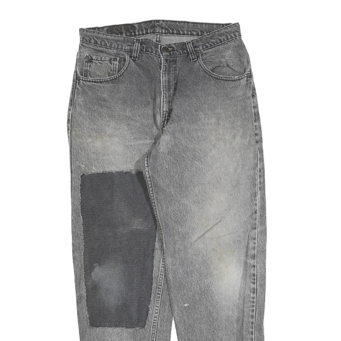 LEVI'S 560 Mens Jeans Grey Regular Tapered Denim Medium W34 L34 Relaxed Fit