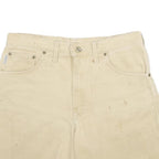 CARHARTT Mens Shorts Beige Casual Cut-Off M W32 Distressed Workwear