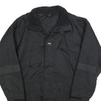 HELLY HANSEN Mens Black Jacket M Polyester Blend Zip Outdoor Workwear