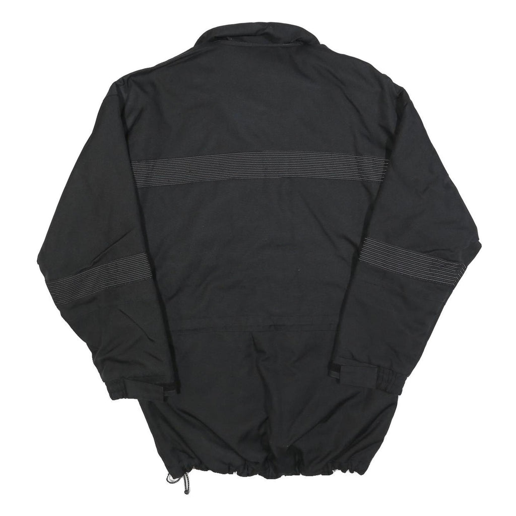 HELLY HANSEN Mens Black Jacket M Polyester Blend Zip Outdoor Workwear