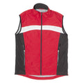 ODLO Mens Track Gilet Red Colourblock L