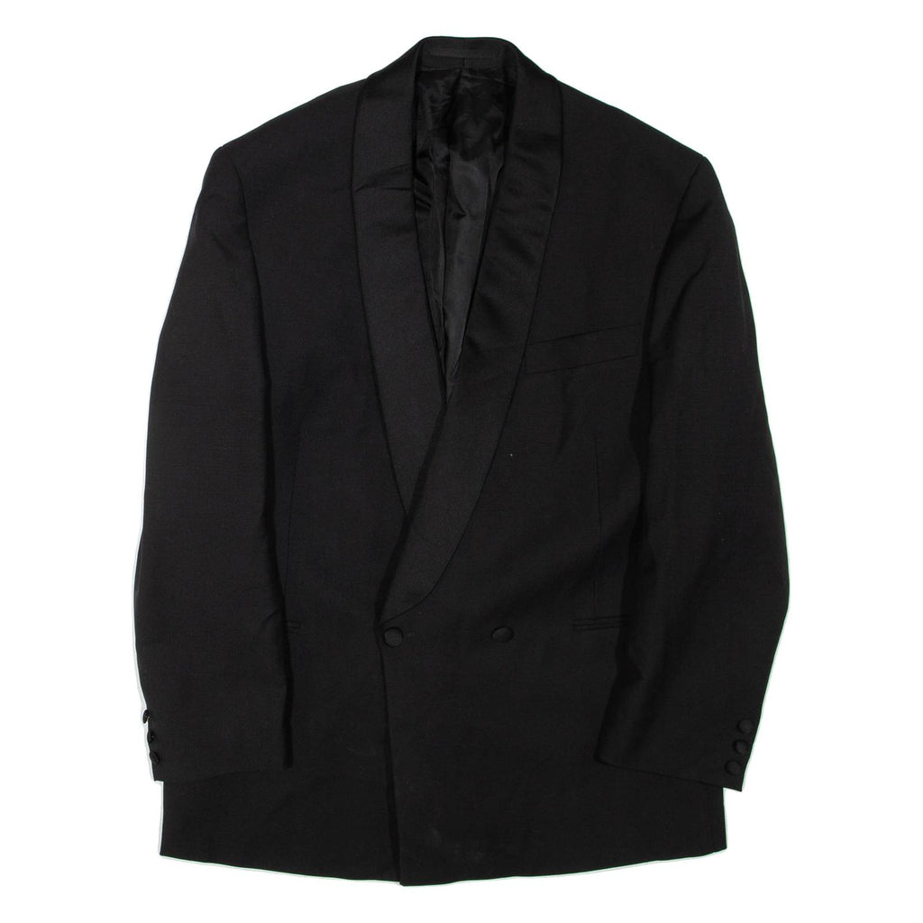 PIERRE CARDIN Mens Blazer Jacket Black Wool L