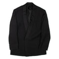 PIERRE CARDIN Mens Blazer Jacket Black Wool L