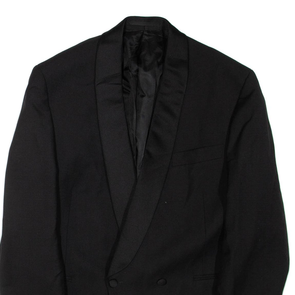 PIERRE CARDIN Mens Blazer Jacket Black Wool L