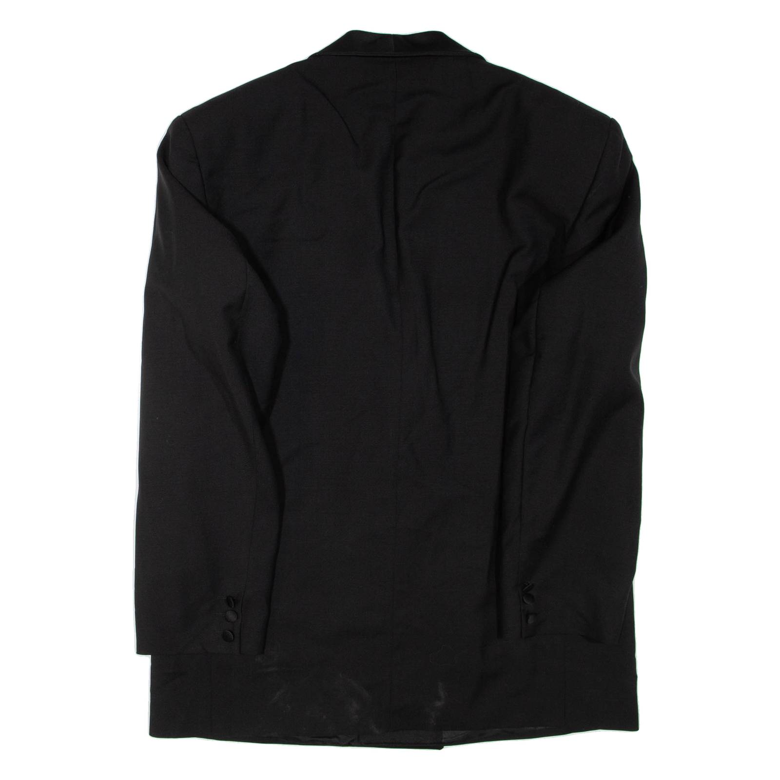 PIERRE CARDIN Mens Blazer Jacket Black Wool L