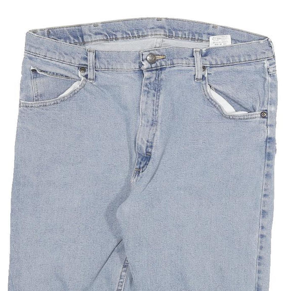 DICKIES Mens Light Blue Denim Casual Shorts L W32 Classic Fit Workwear