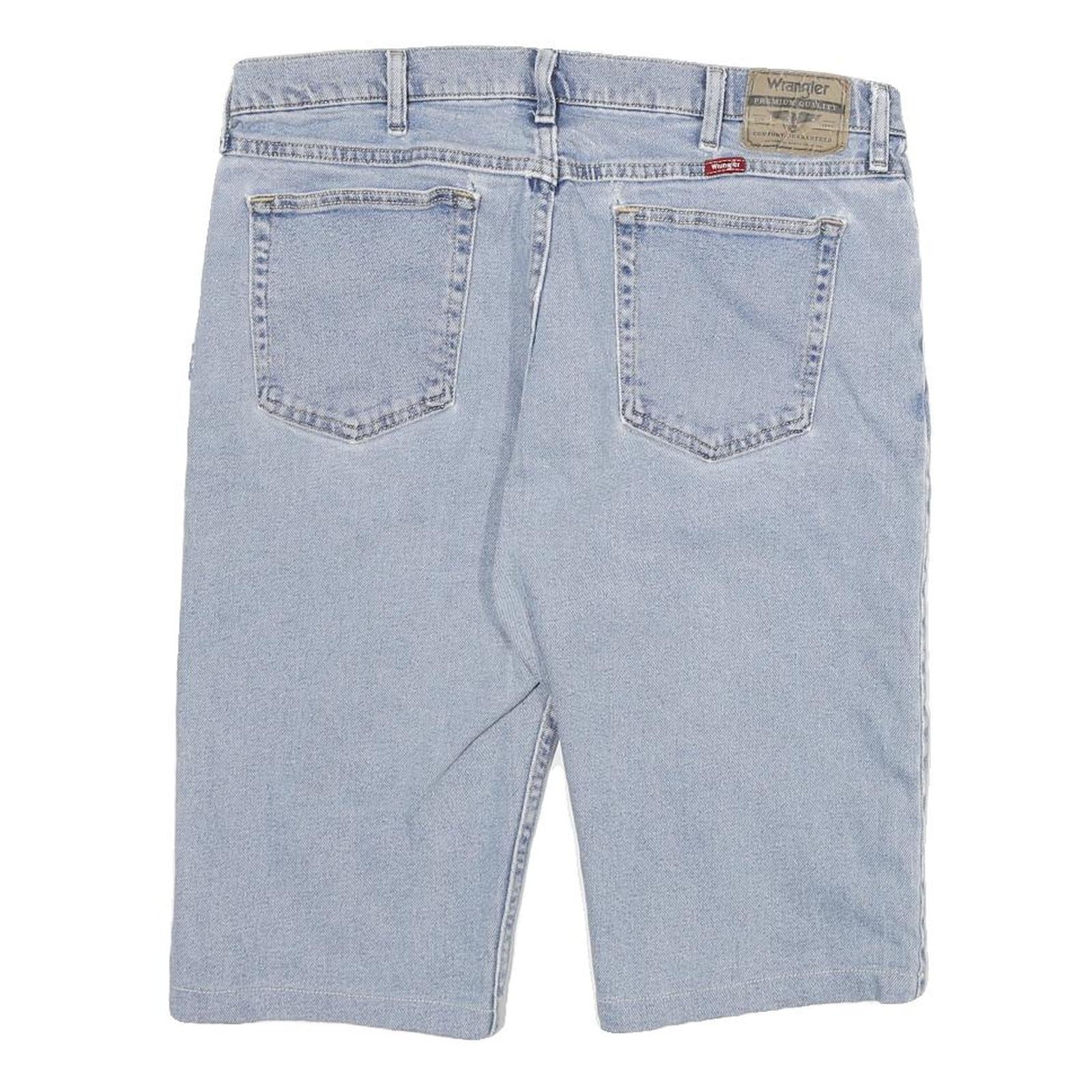 DICKIES Mens Light Blue Denim Casual Shorts L W32 Classic Fit Workwear